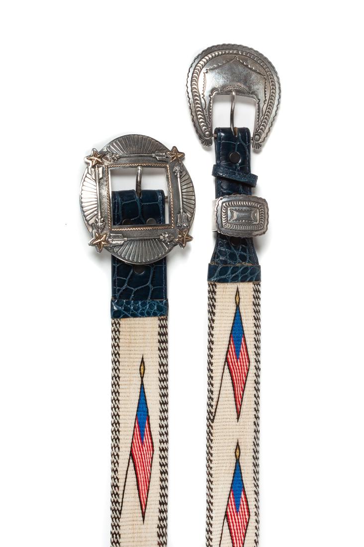 Two Western Style His and Hers Matching Horsehair (1 of 2)