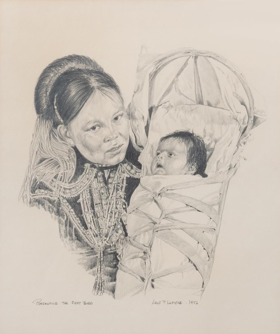 Hans P. Luetcke Height of largest 22 x width 16 1/2 (1 of 3)