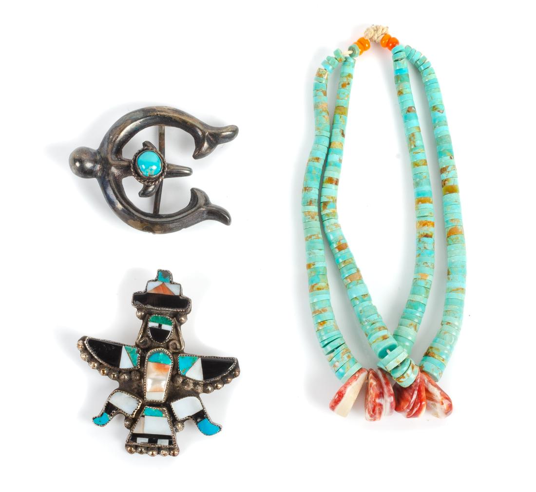 Two Southwestern Pins Height of largest 2 1/8 inches (1 of 1)