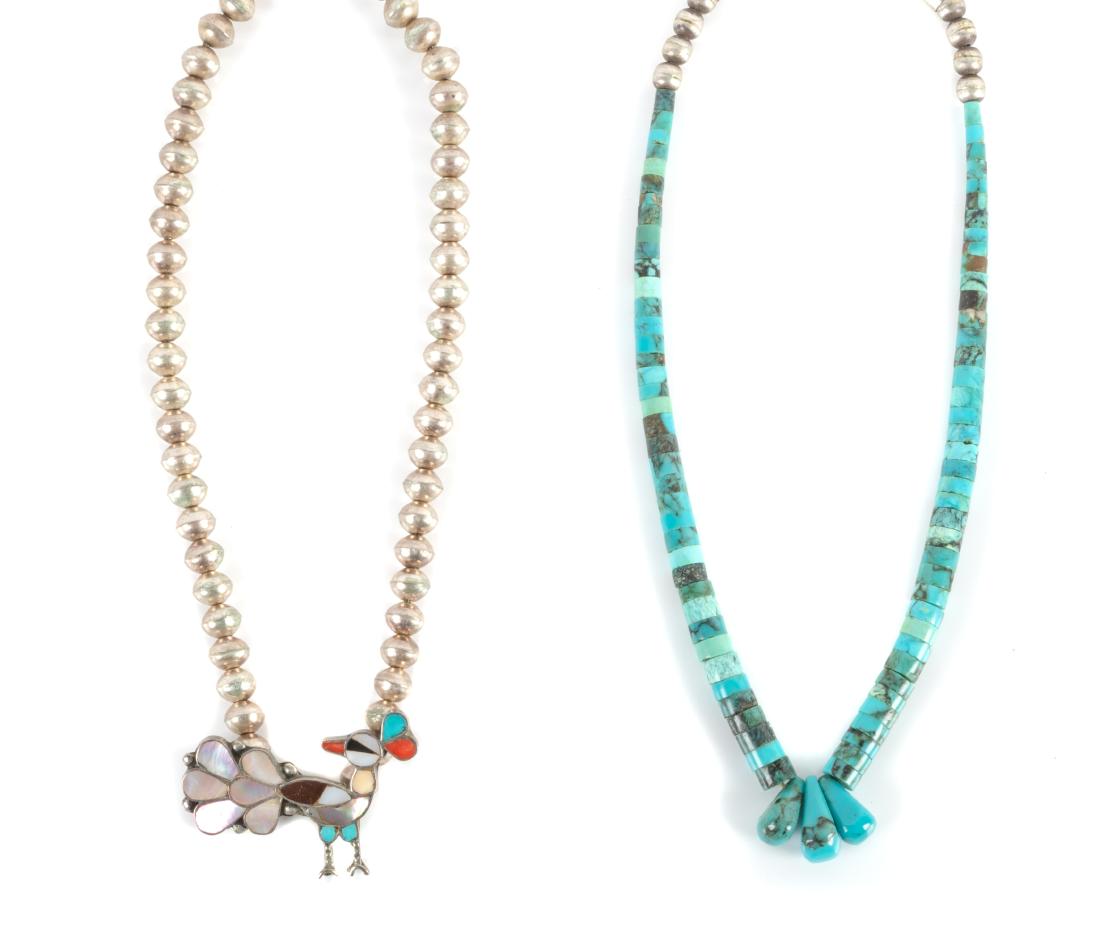 Two Southwestern Necklaces Length of largest 15 inches (1 of 1)