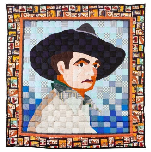 Artist Unknown Contemporary Western Quilt (1 of 1)