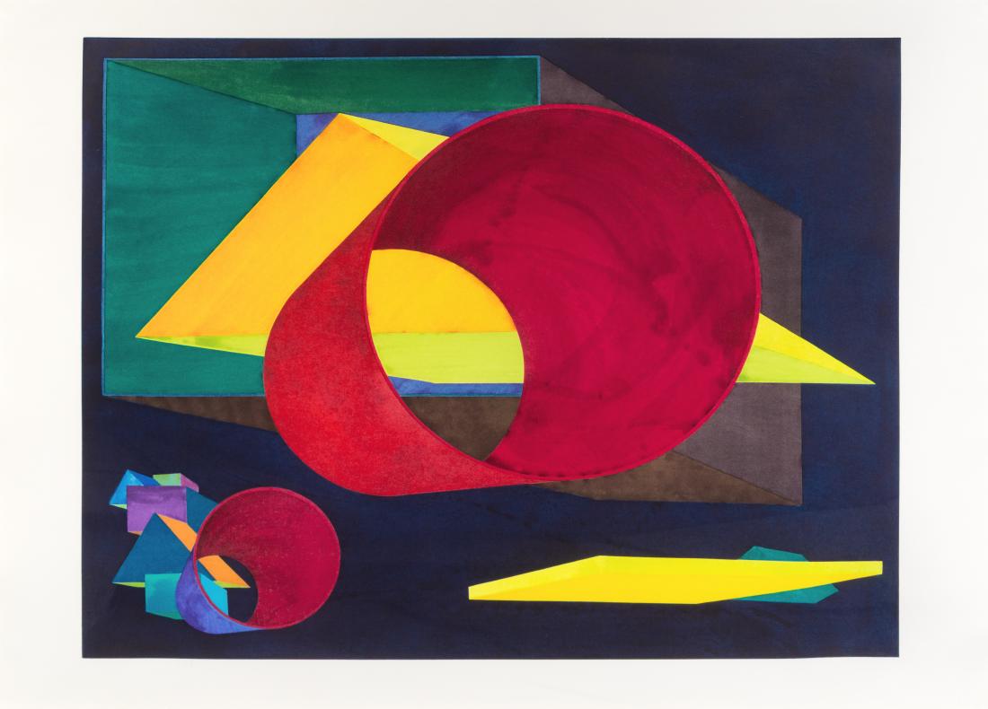 * Al Held, (American, 1928-2005), Russel's Way, 1989 (1 of 1)