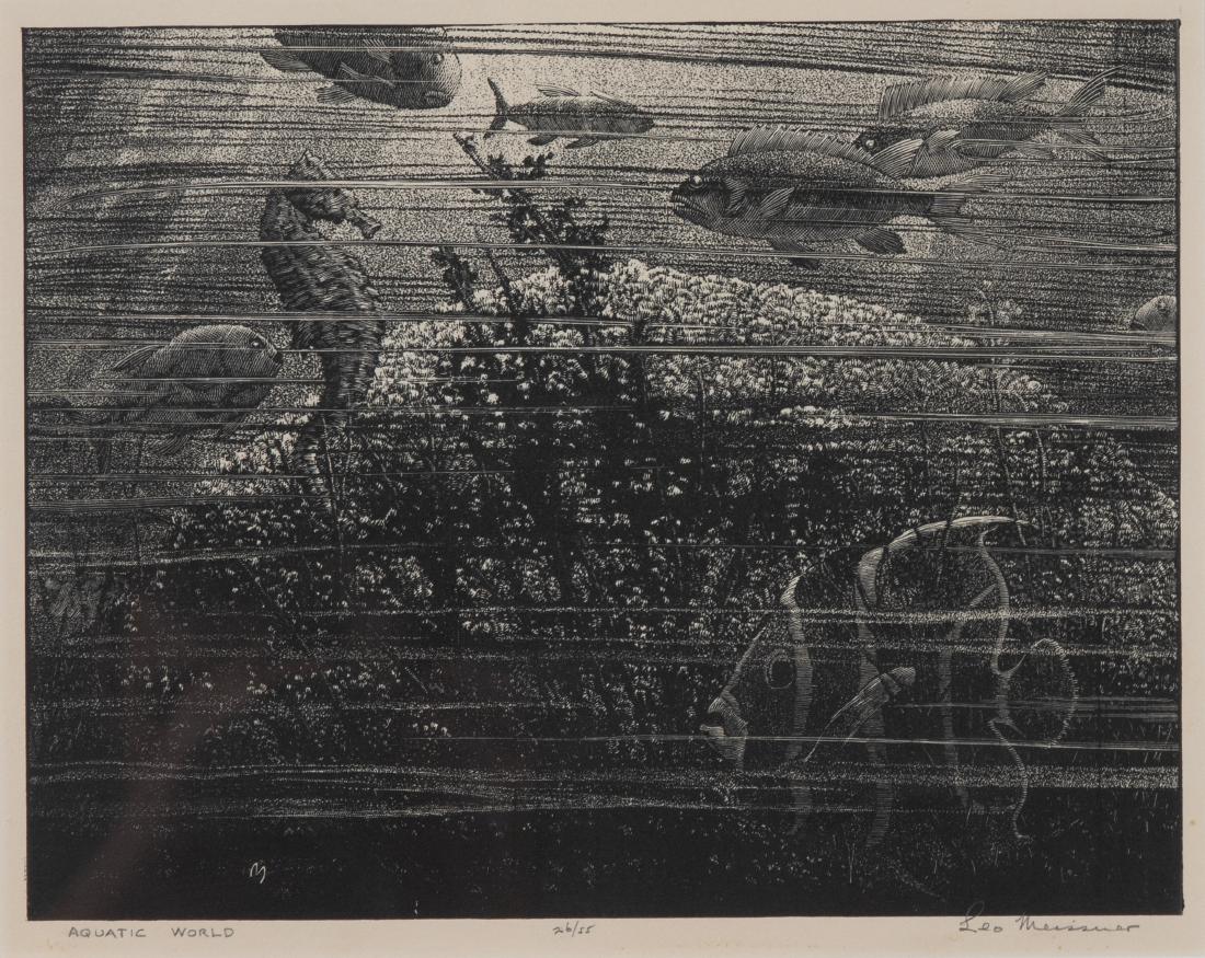 Leo Meisser, (Swiss, 1902-1977), Aquatic World (1 of 1)