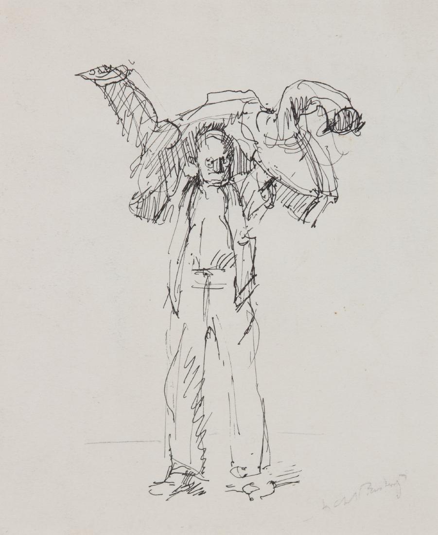 Isabel Bishop, (American, 1902-1988), Putting on (1 of 1)