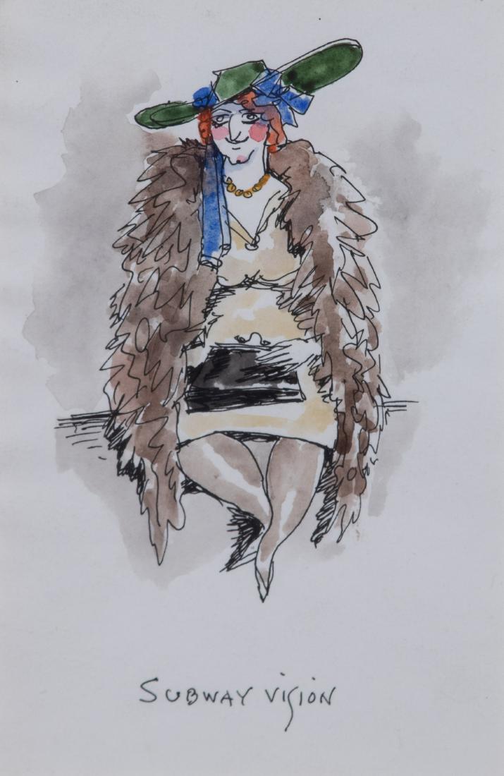 Walt Kuhn, (American, 1877-1949), Subway Vision (1 of 1)