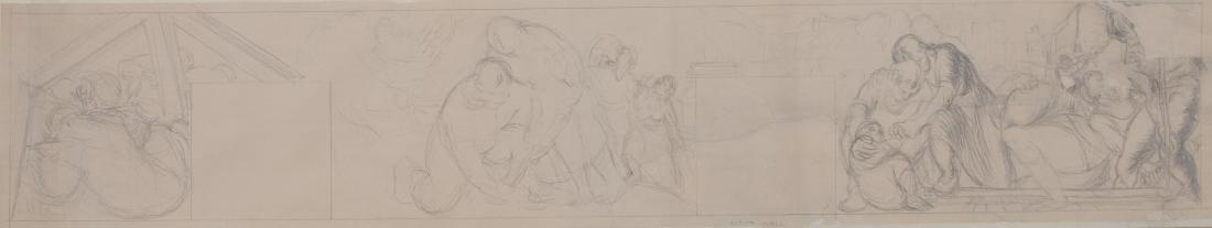 Anatol Shulkin, (Russian/American, 1899-1961), Three (1 of 3)