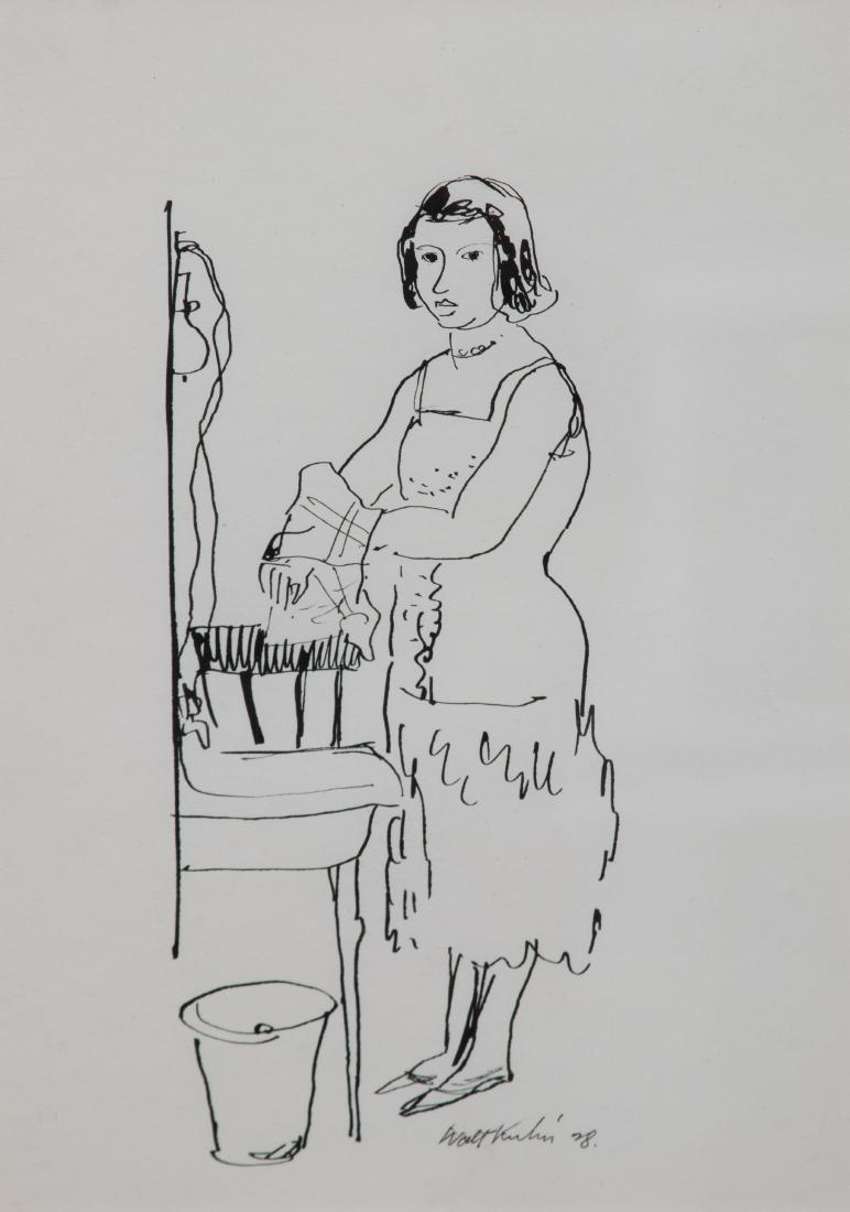 Walt Francis Kuhn, (American, 1877-1949), Woman (1 of 1)