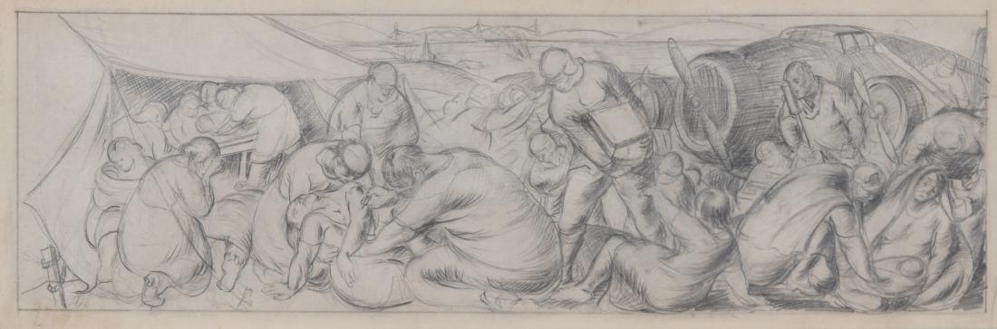 Anatol Shulkin, (Russian/American, 1899-1961), Bringing (1 of 1)