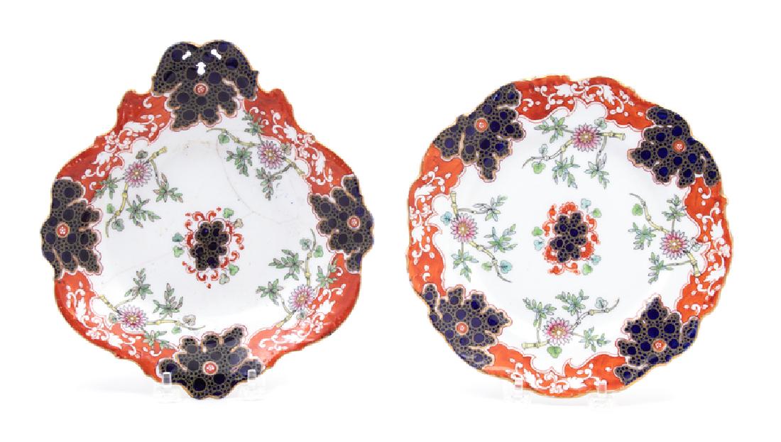 A Group of English Ironstone and Porcelain Japan (1 of 1)