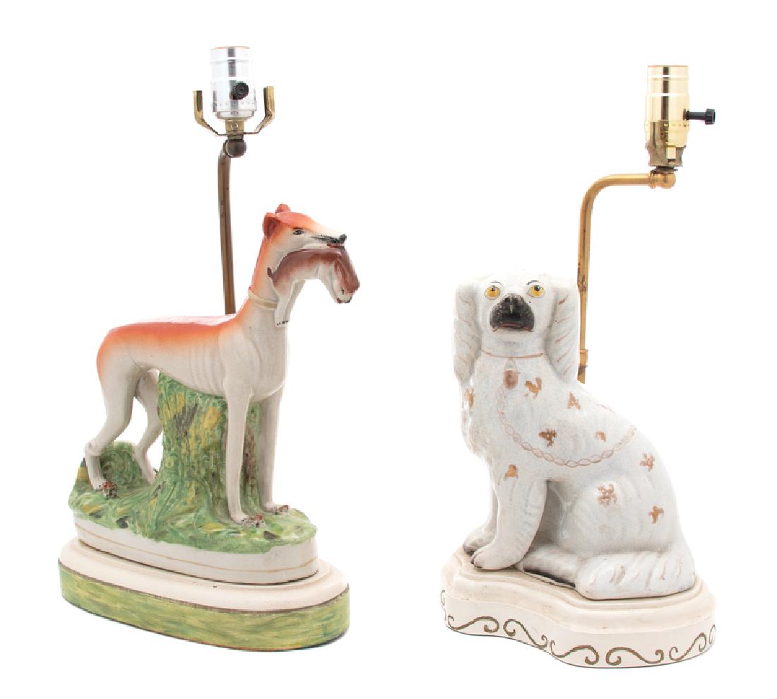 A Staffordshire Whippet and a Staffordshire Spaniel (1 of 1)