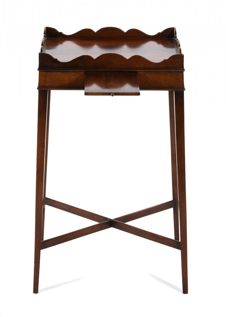 *A George III Style Mahogany Kettle Stand (1 of 1)