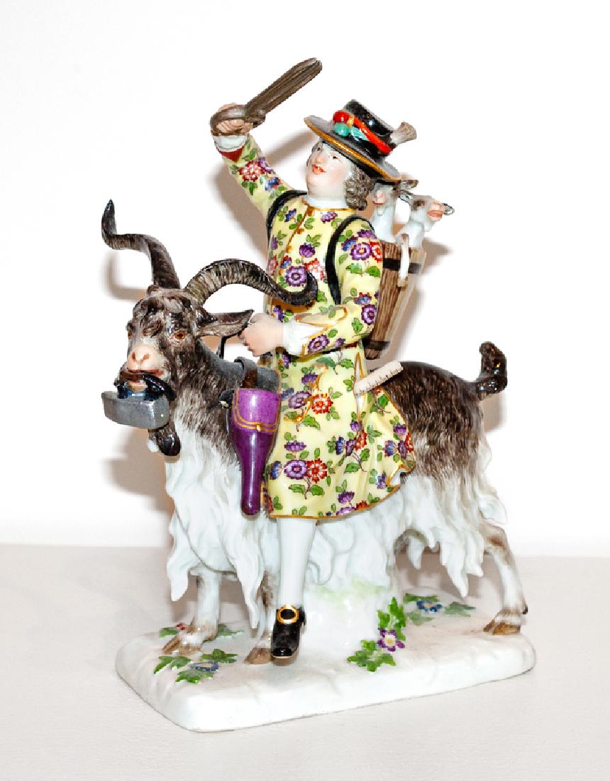 *A Meissen Porcelain Figure of Count Bruhl's Tailor (1 of 1)