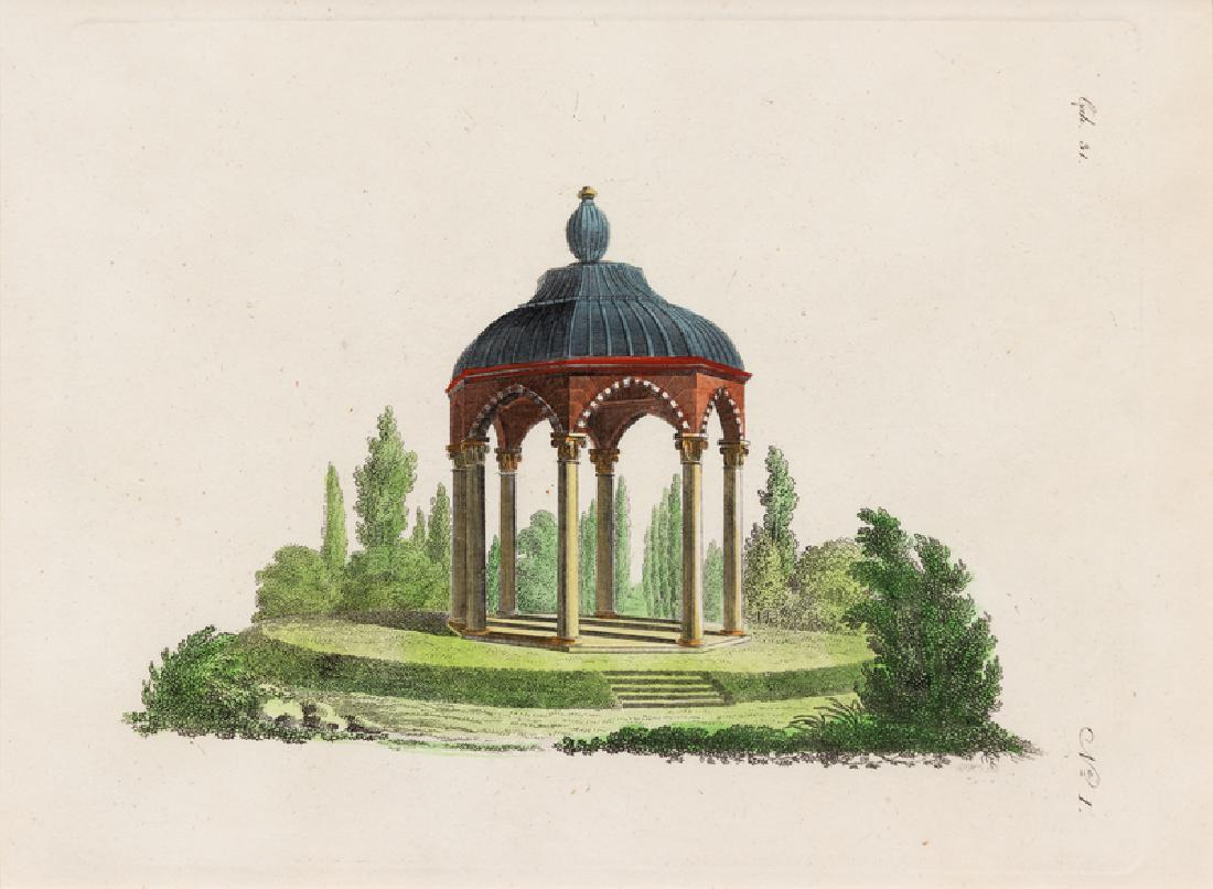 A Collection of Gilt Framed Hand Colored Engravings of (1 of 19)