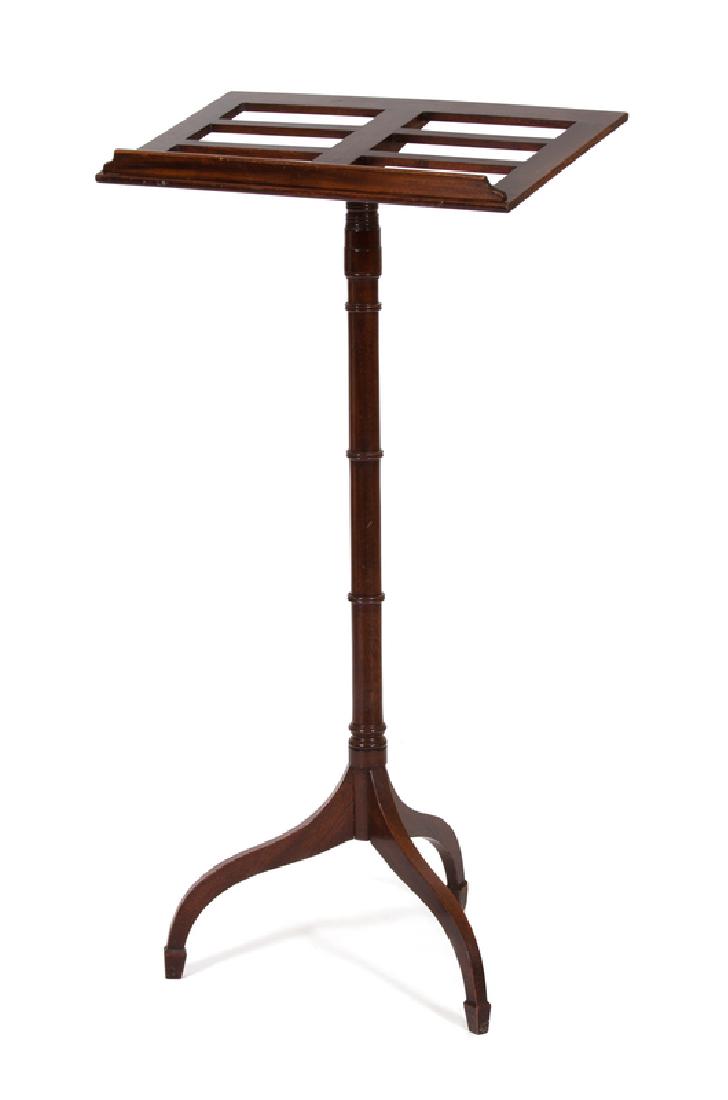 A George III Style Mahogany Bookstand and a Regency (1 of 1)