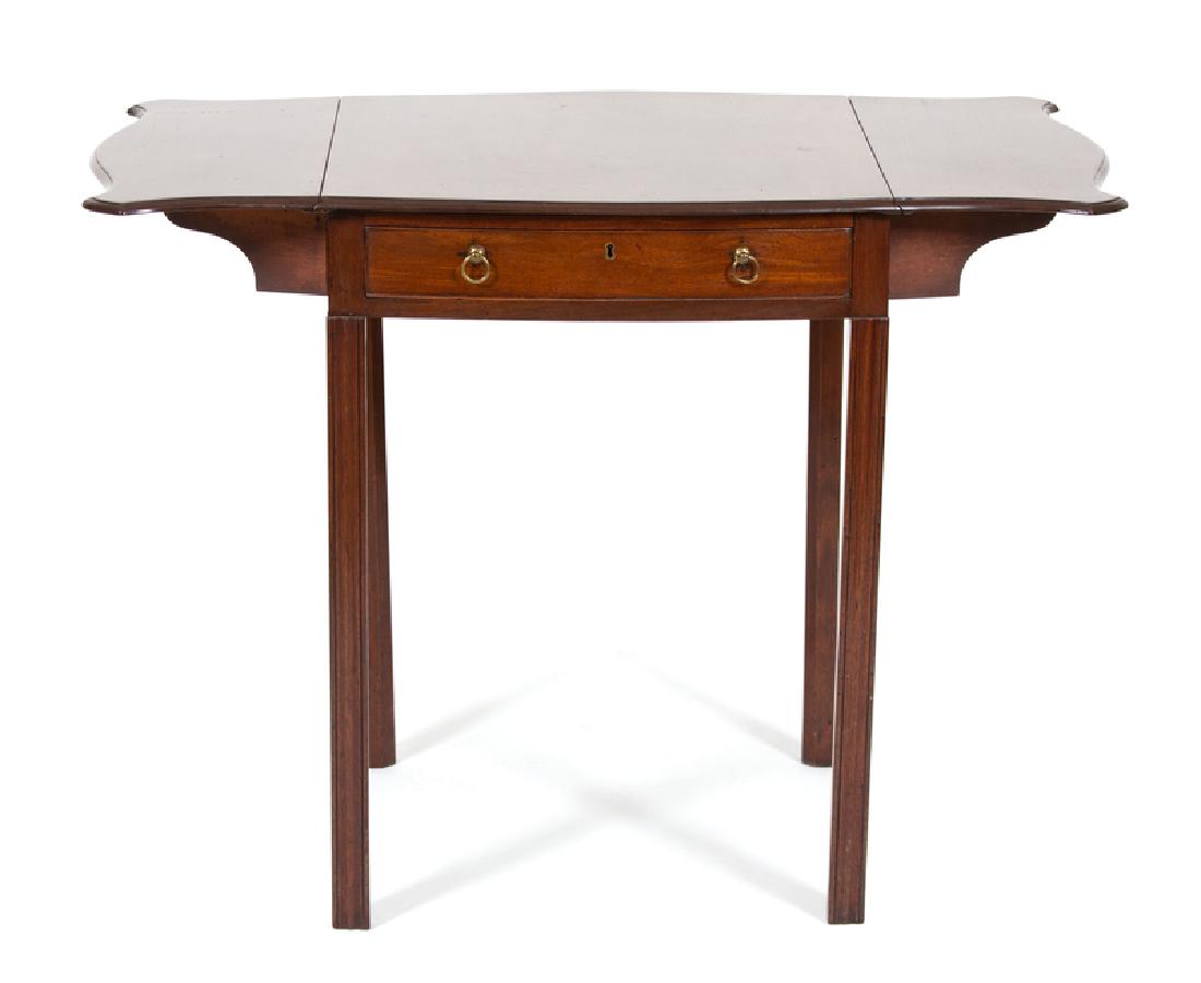 A George III Style Mahogany Pembroke Table (1 of 1)