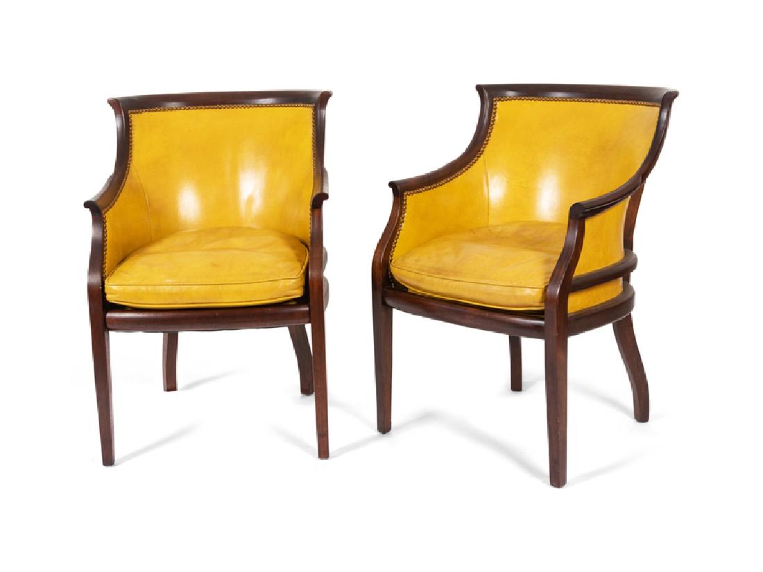 Four Regency Style Mahogany Armchairs  (1 of 1)