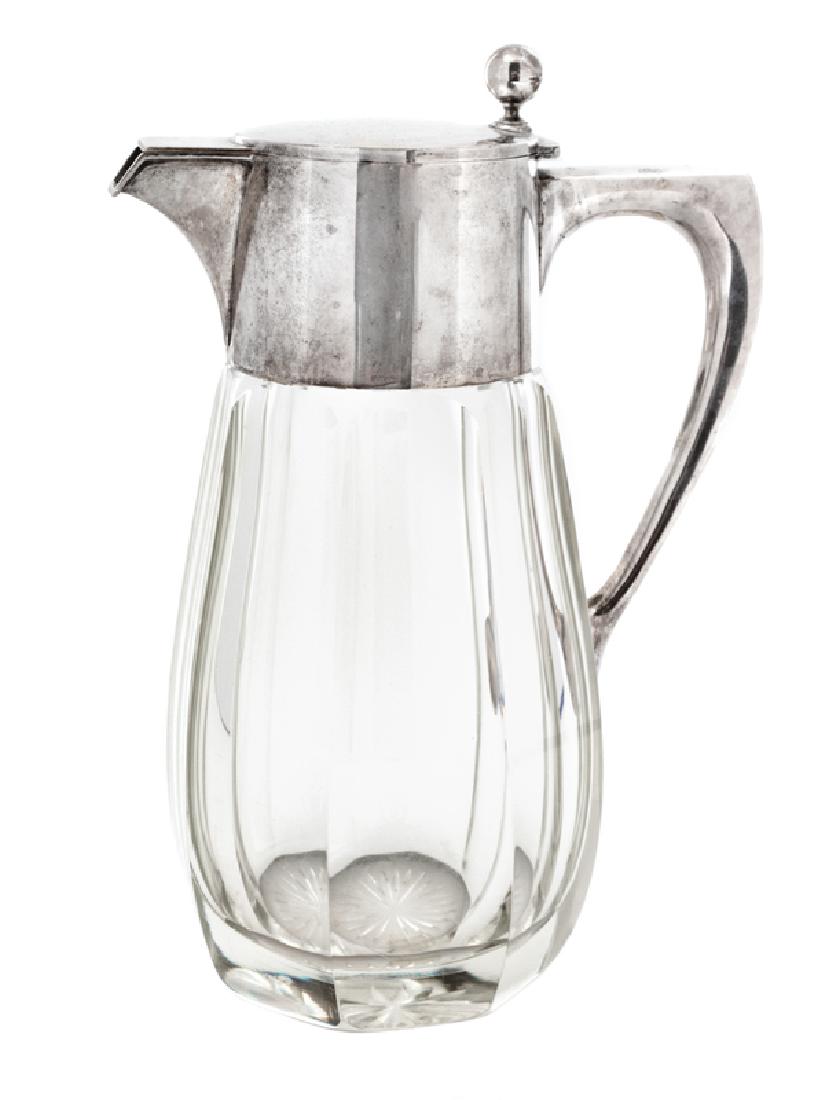 A German .800 Silver Collar and Handle Cut Crystal (1 of 1)