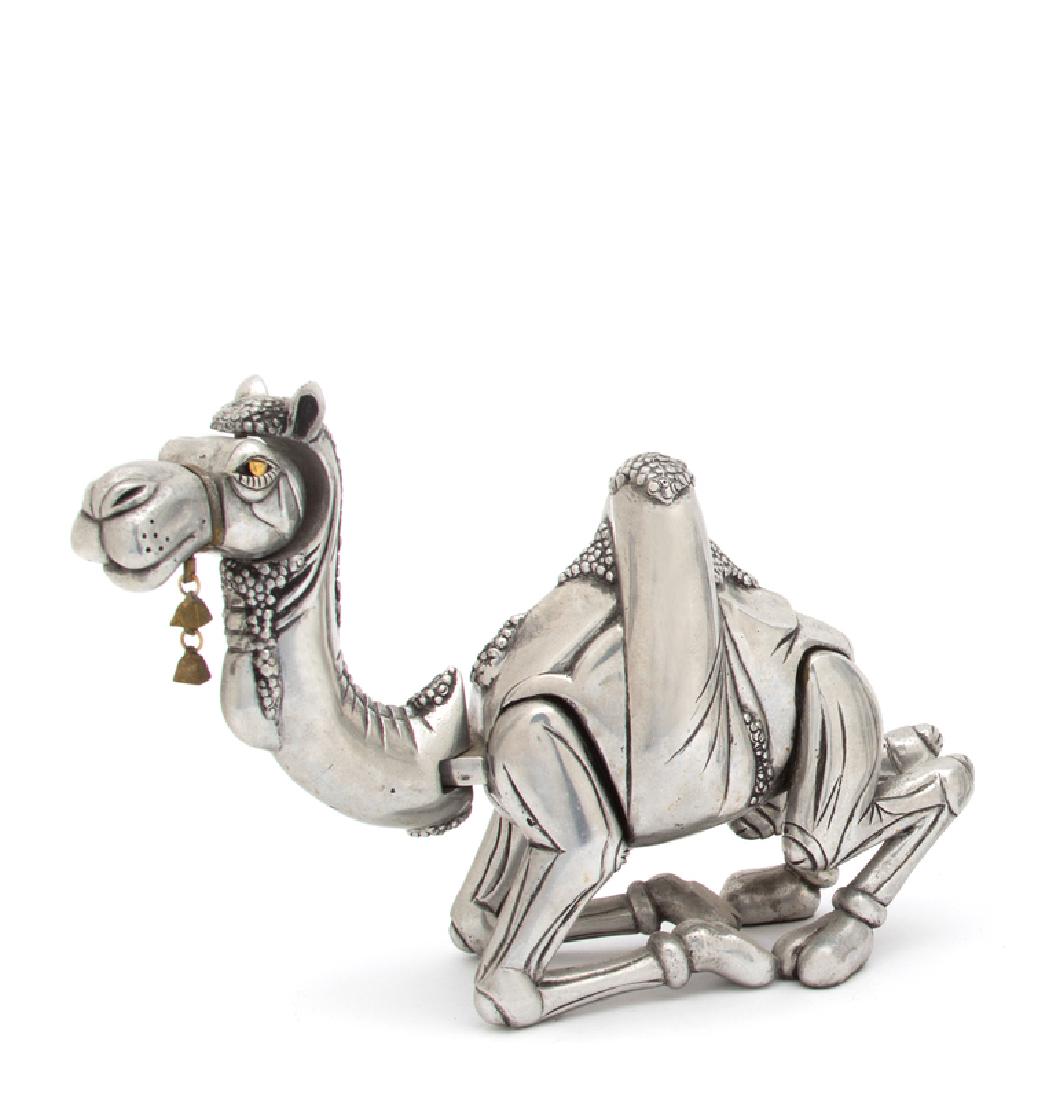 Frank Meisler, (Isreali, 1929-2018), Seated Camel from: Frank Meisler (Israeli, 1929-2018) Seated Camel from Ship of the Desert edition 130/730, inscribed, numbered and located on leg Height 8 1/4 x width 12 1/2 inches.