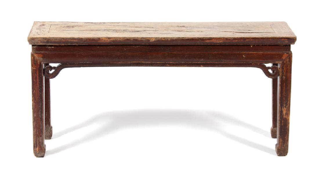 Three Asian Bleached Hardwood Tables (1 of 1)