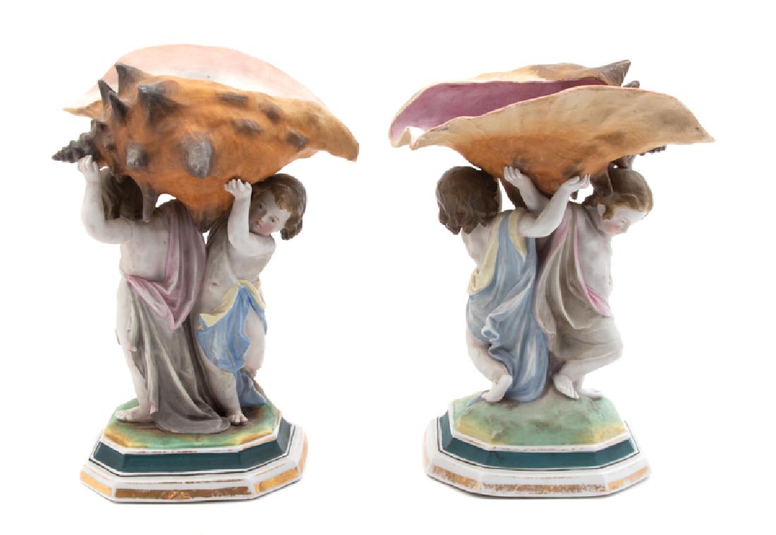 A Pair of French Bisque Porcelain Figural Groups (1 of 1)