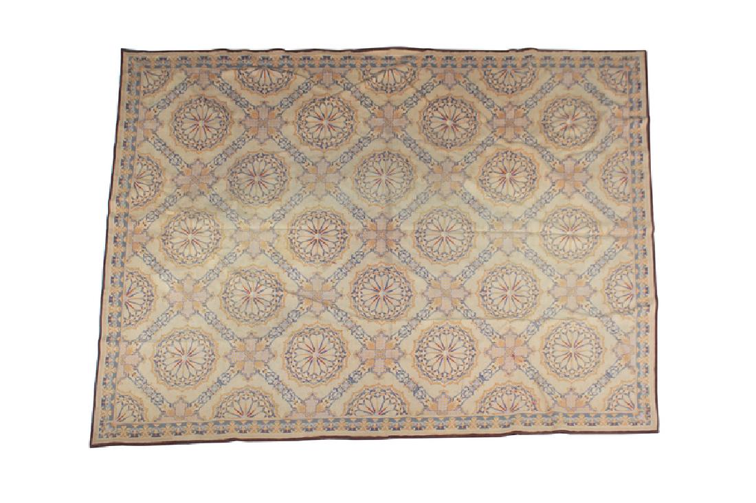 A Machine Made Tapestry Rug  (1 of 1)