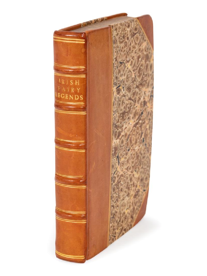 IRELAND, John Murray, London, 1834, Fairy Legends and: IRELAND, John Murray, London, 1834, Fairy Legends and Traditions of the South of Ireland, three-quarter calf with gilt tooling, raised bands. 6 x 4 inches.