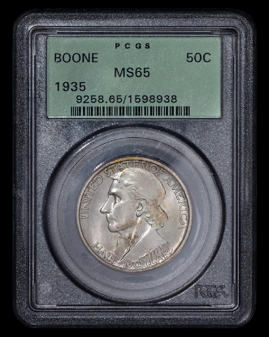 A United States 1935 Daniel Boone Commemorative 50c (1 of 2)