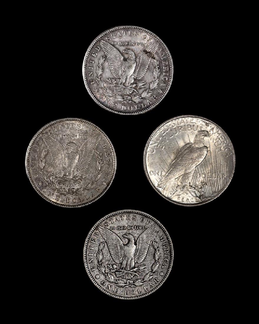 *A Group of Three United States Morgan $1 Coins (1 of 2)