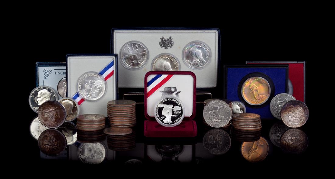 *A Collection of United States Commemorative Coins and (1 of 1)