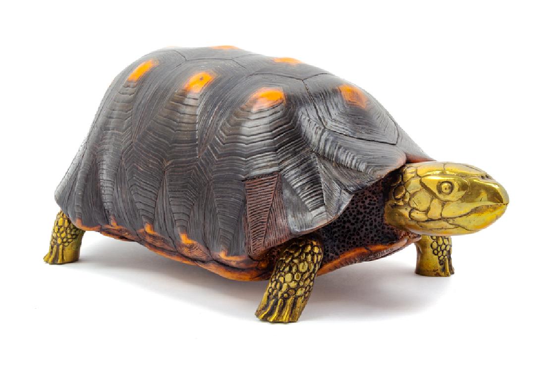 Artist Unknown Untitled (Tortoise) bronze (1 of 1)