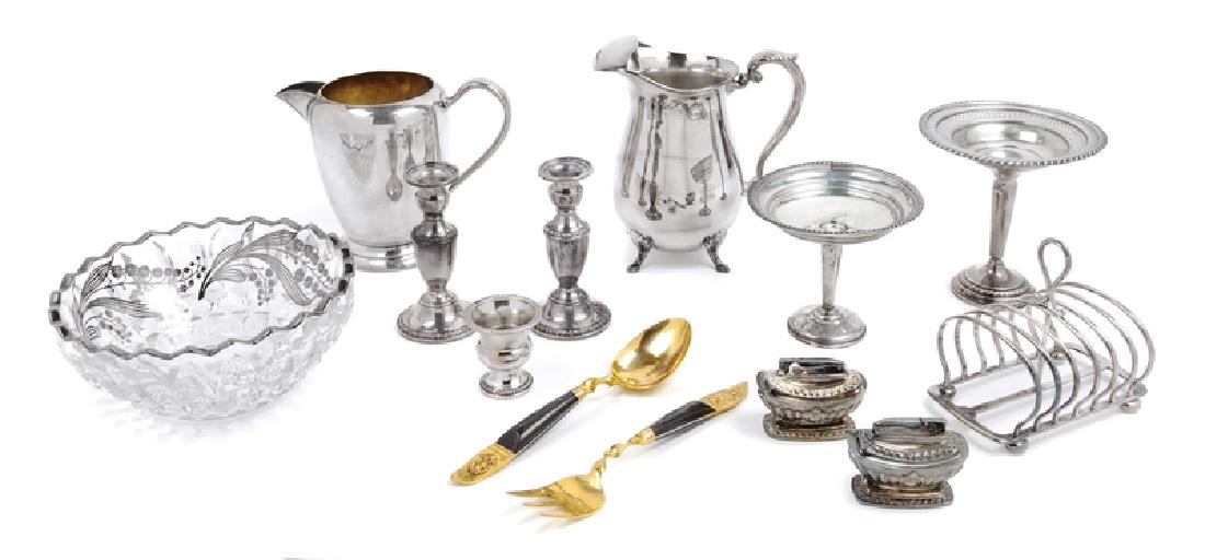 A Group of Silver and Silver-plate Articles (1 of 1)