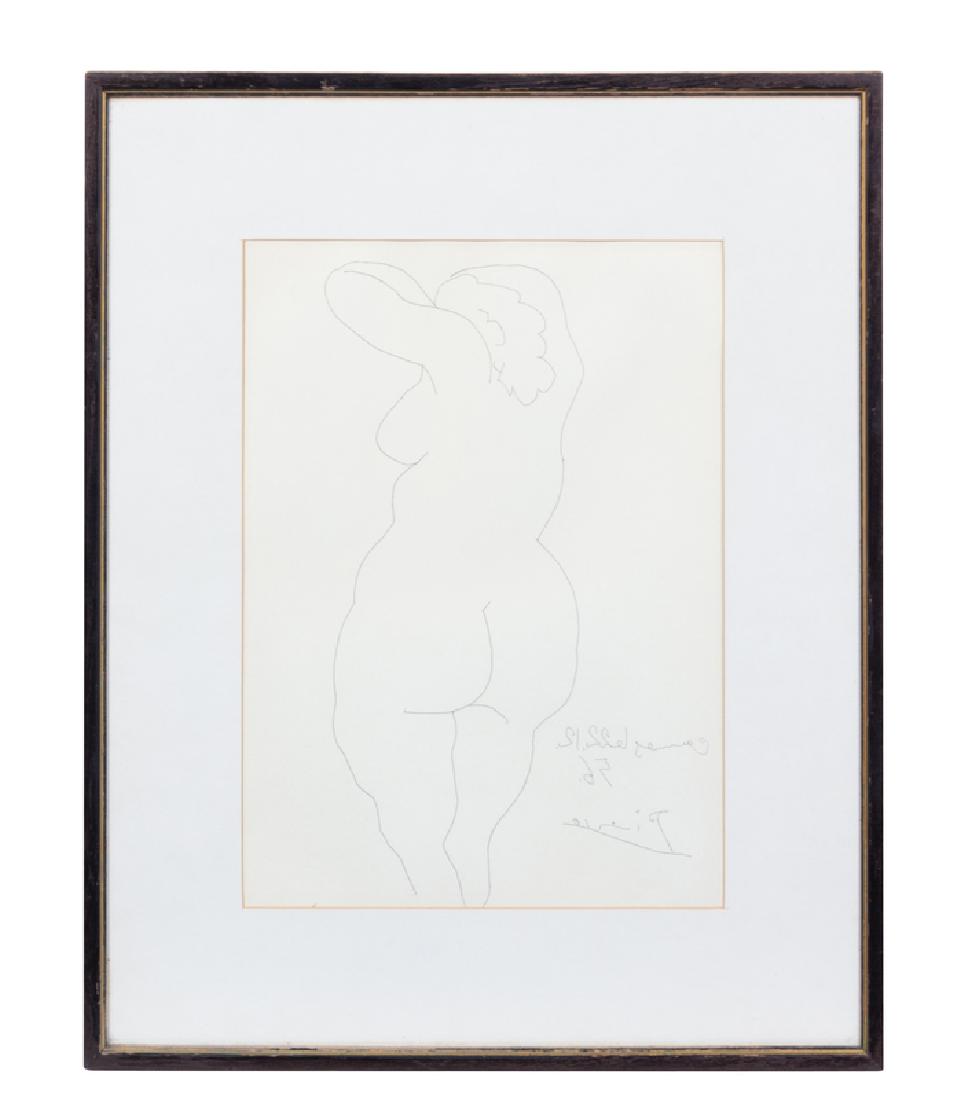 Pablo Picasso (Spanish, 1881-1973) Nu de (1 of 1)
