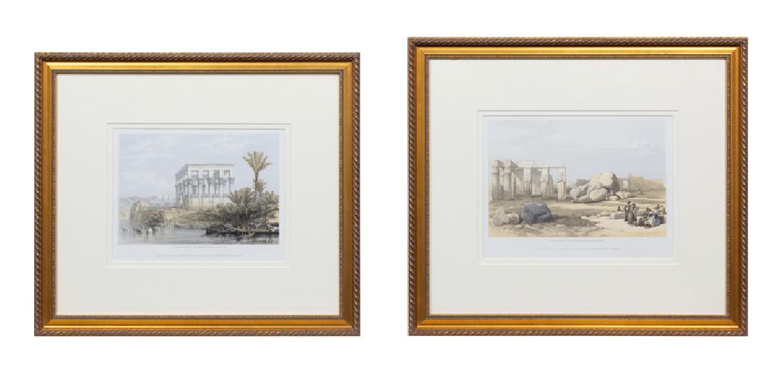 ROBERTS, David (1796-1864). A group of 15 small-format (1 of 5)