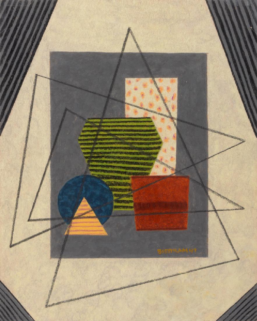 Emil Bisttram (American, 1895-1976) Untitled,  1947 (1 of 1)