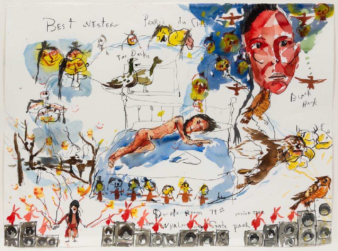 Brad Kahlhamer (American, b. 1956) Untitled (Best (1 of 2)