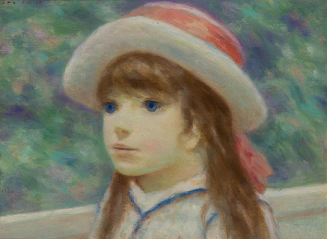 André Gisson (American, 1921-2003) Study of Marie oil (1 of 1)