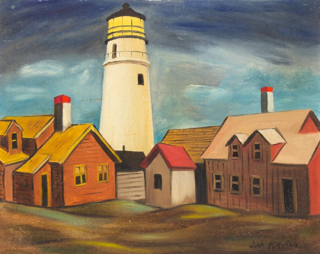 Jack McMillen (American, 1910-1999) Landscape with (1 of 1)