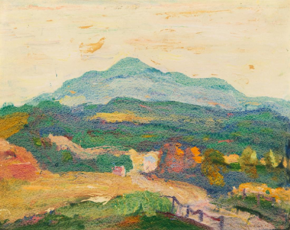 Ernest Lawson  (American, 1873-1939) Landscape with (1 of 1)