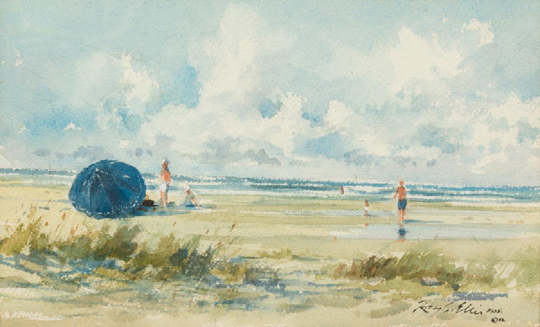 Ray Ellis  (American, 1921-2013)  At the Beach,  1982 (1 of 1)