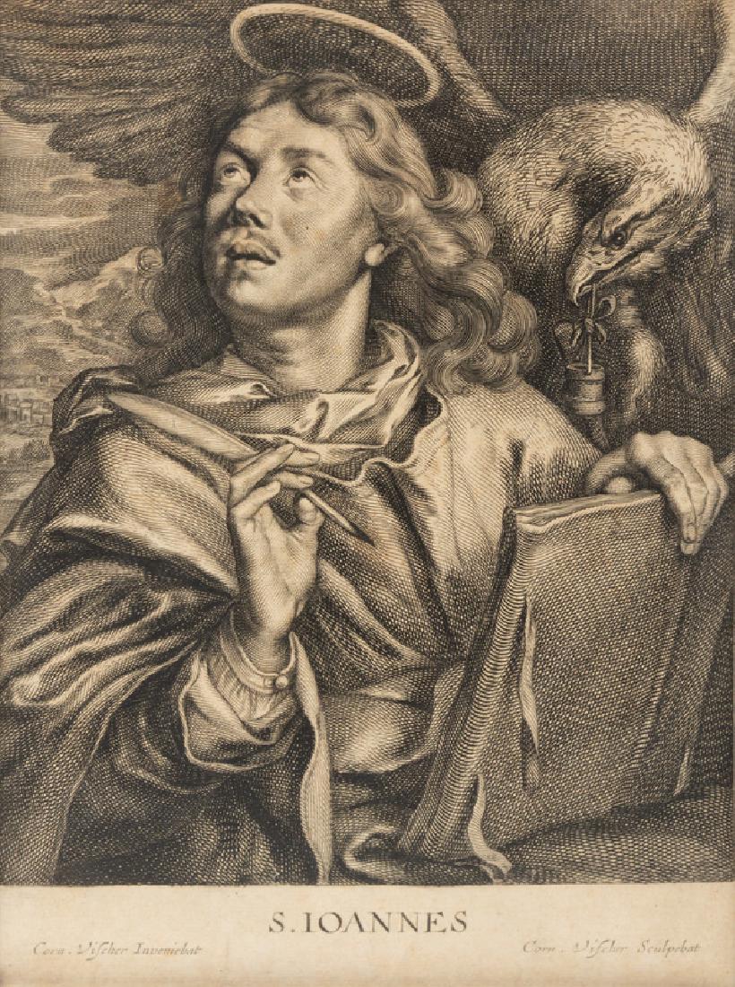 Cornelis Visscher (Dutch, c. 1629-1658) The Gospel (1 of 4)