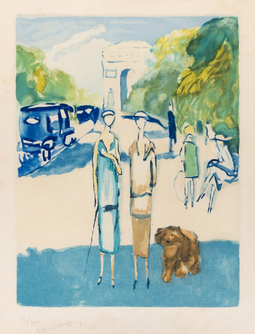 Jacques Villon  (French, 1875-1963) Avenue du Bois (1 of 1)