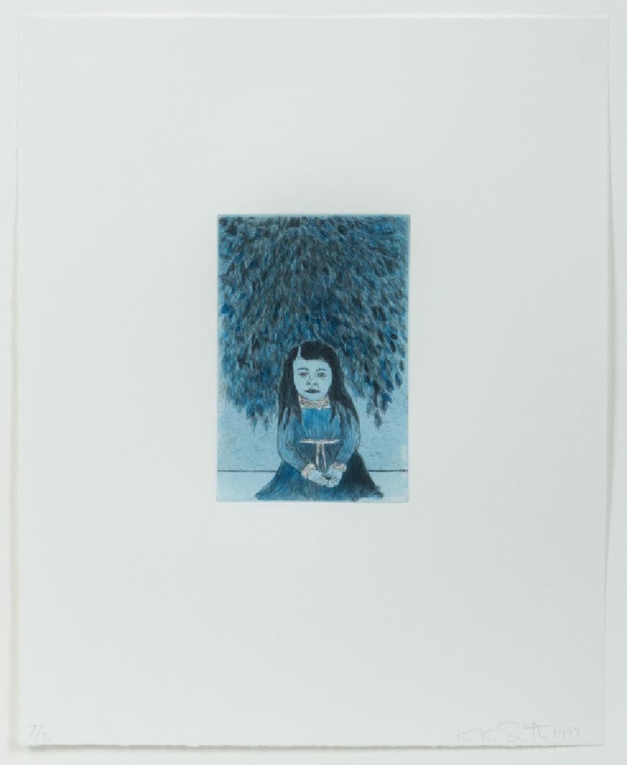 Kiki Smith (American, b. 1954) Eva,  1999 etching and (1 of 1)