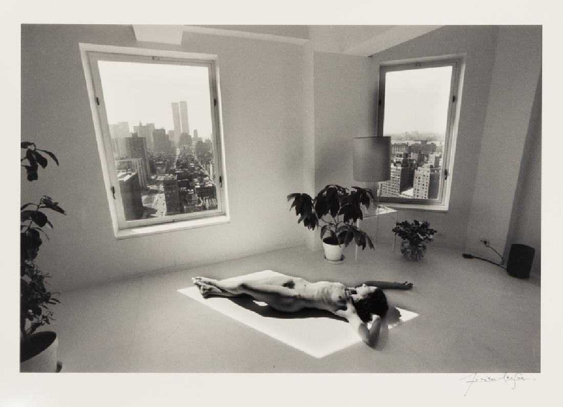 Lucien Clergue (French, 1934-2014) A pair of works from: Lucien Clergue (French, 1934-2014) A pair of works from The Urban Nude, 1981 gelatin silver prints inscribed in ink Largest: 11 1/4 x 15 1/2 inches.