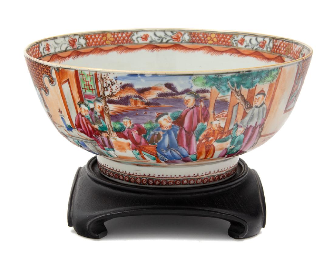 A Chinese Export Famille Rose 'Mandarin Palette' (1 of 1)