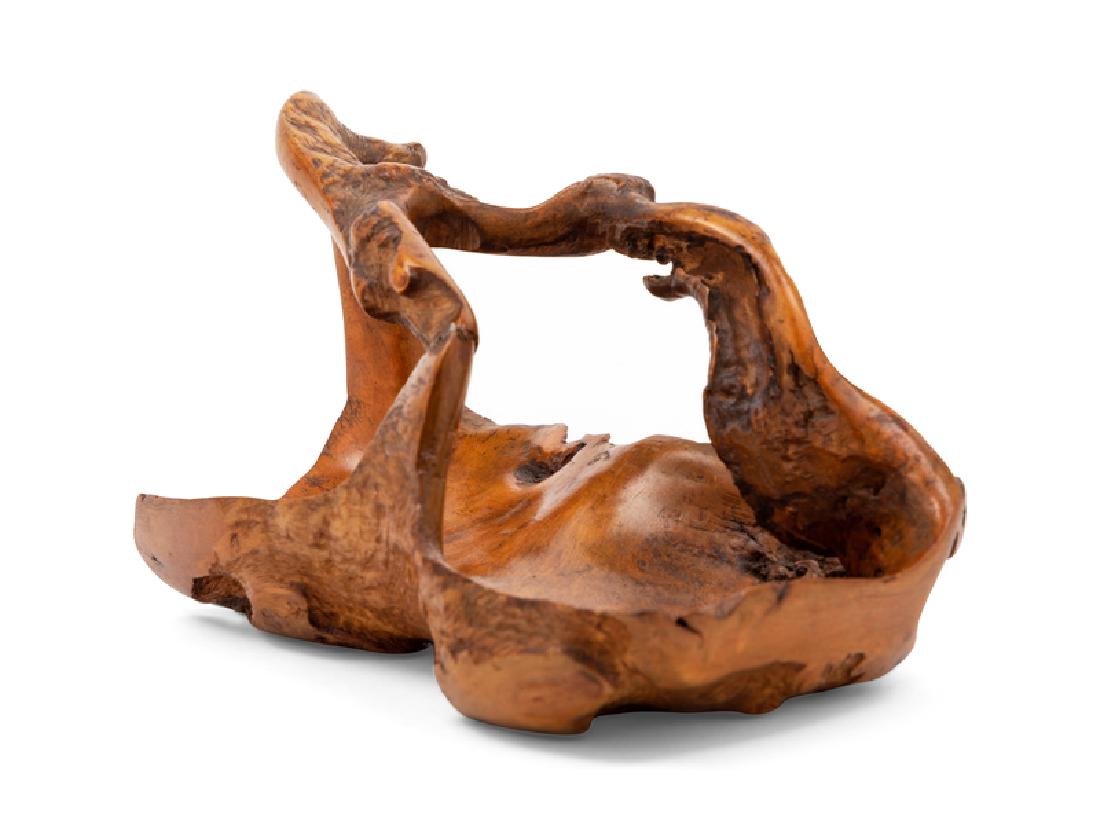 A Japanese Boxwood Carving 20TH CENTURY (1 of 2)