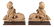 A Pair of French Terra Cotta Models of Sphinxes