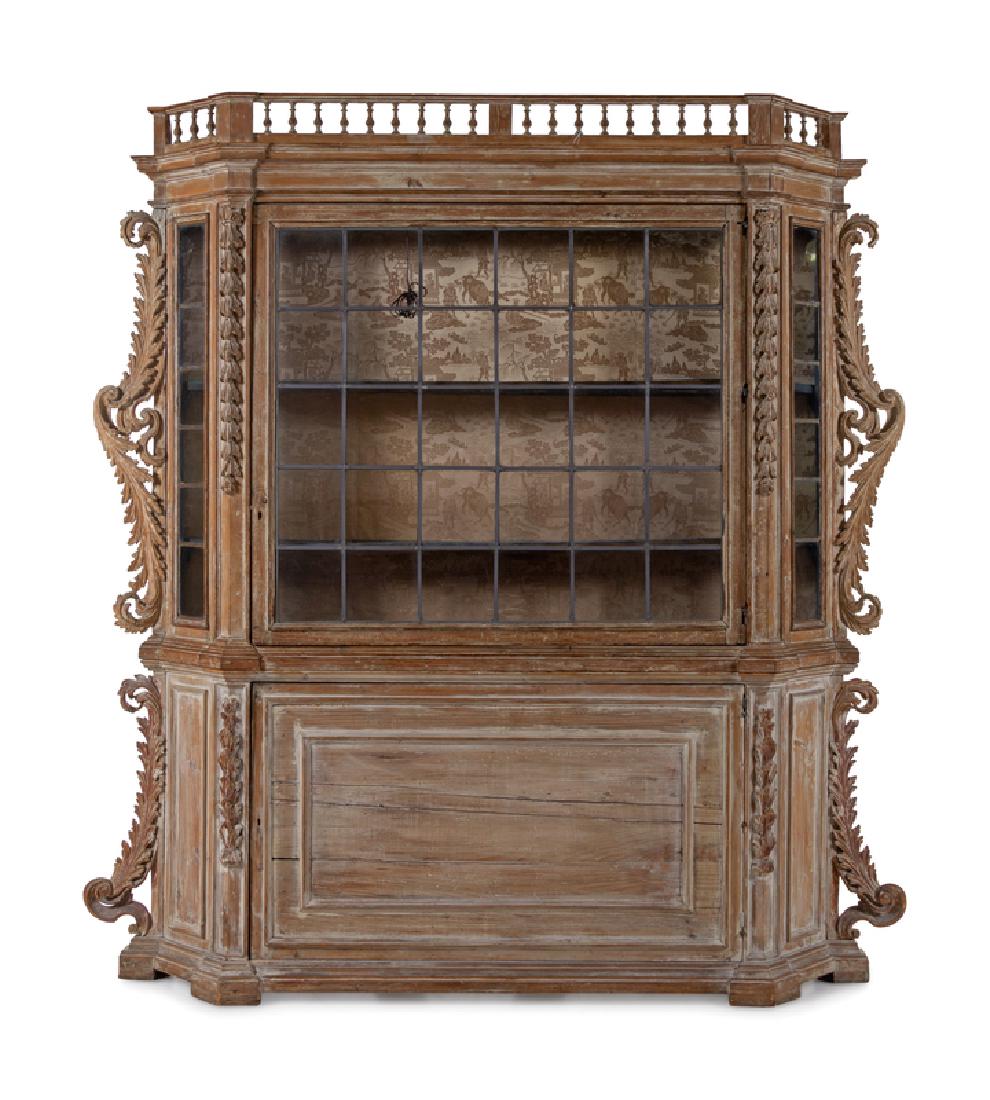 *An Italian Cerused Walnut Bookcase (1 of 2)
