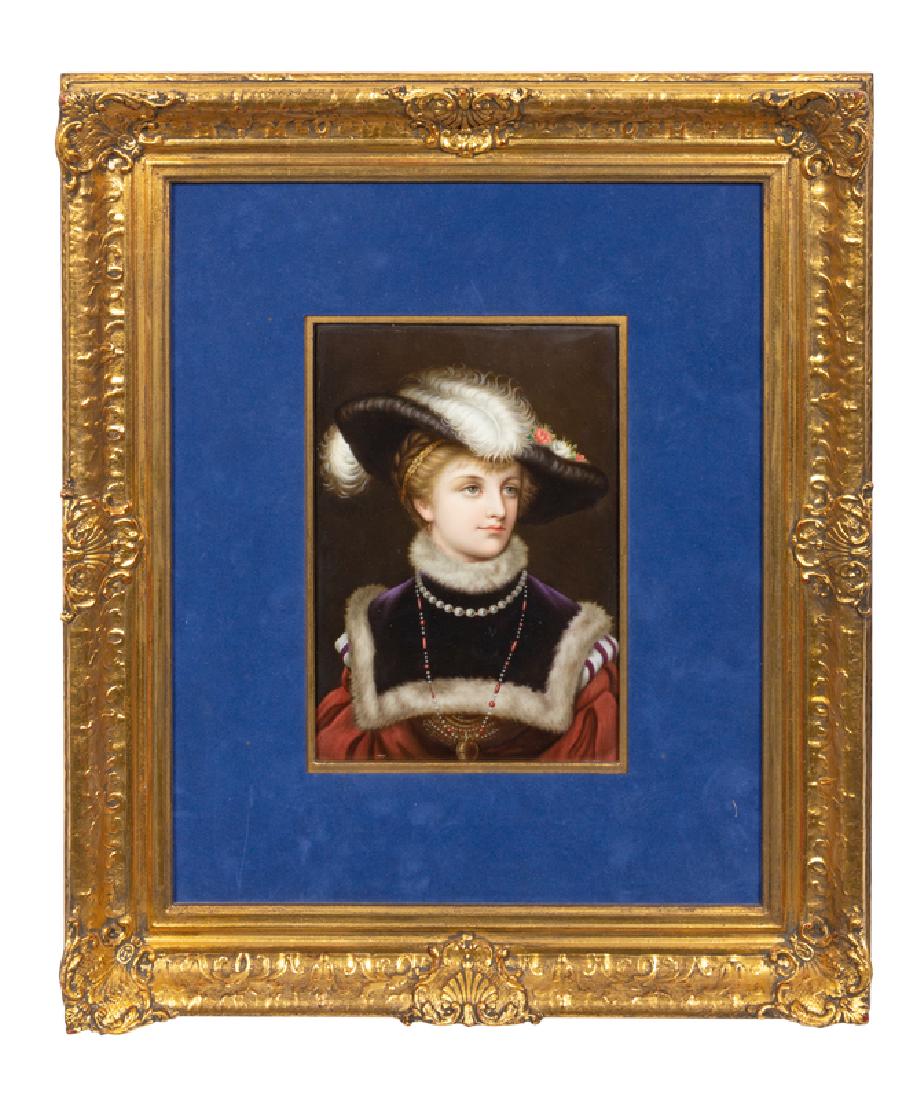 *A Berlin (K.P.M.) Porcelain Plaque (1 of 1)