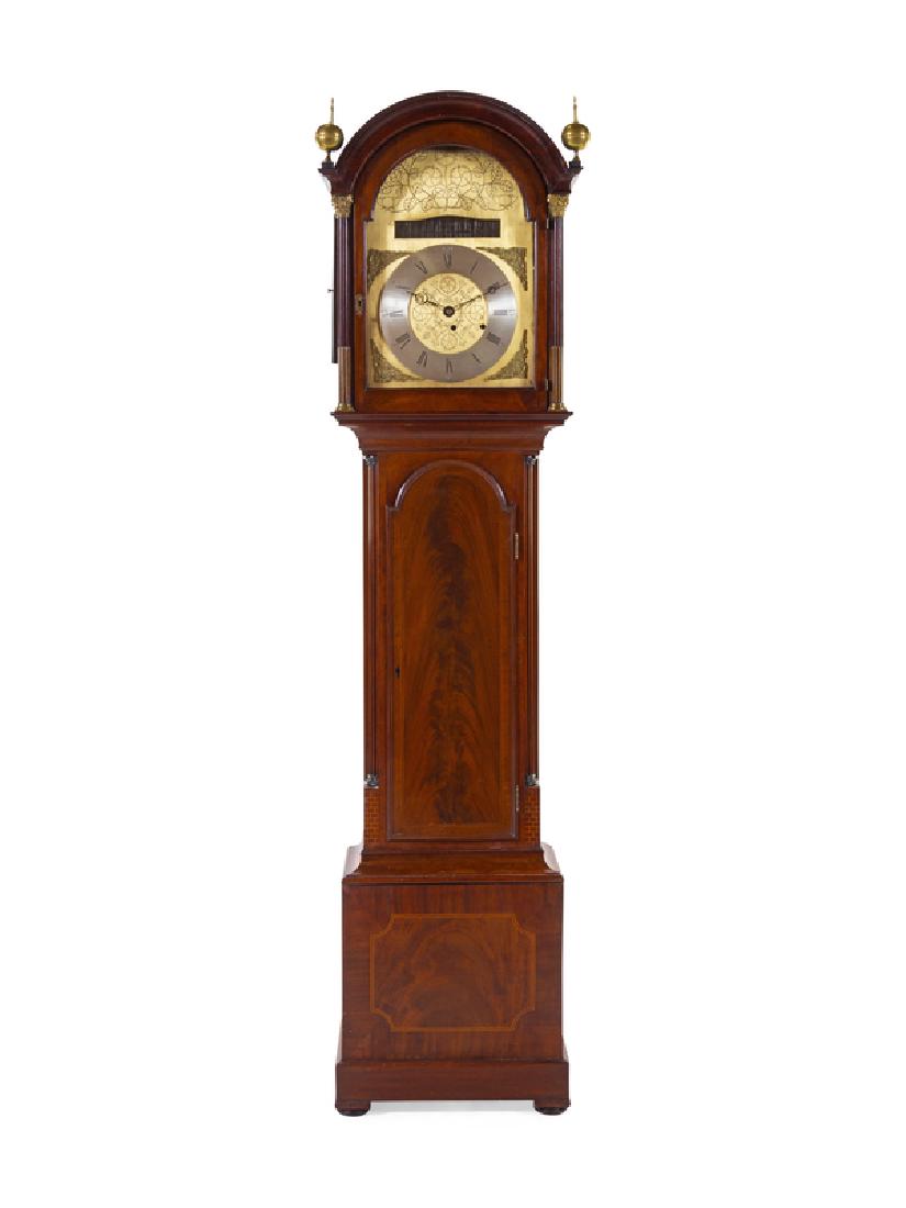 A George III Mahogany Tall Case Clock (1 of 2)