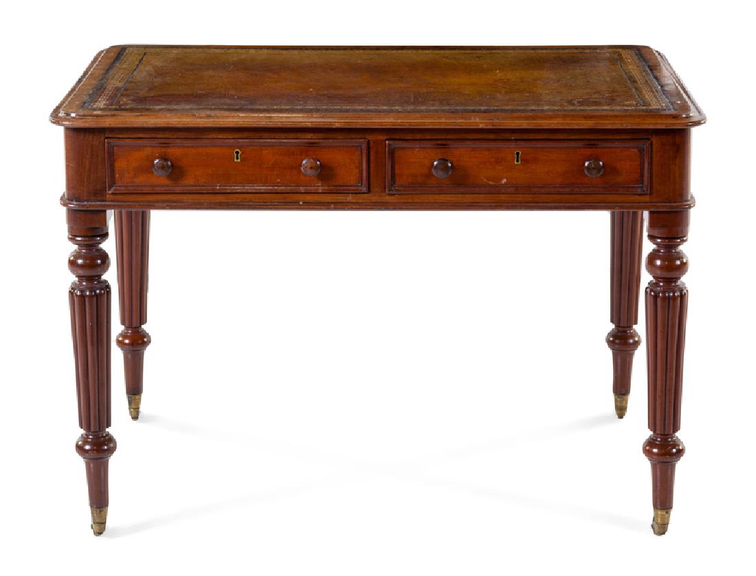 *A William IV Mahogany Writing Table (1 of 1)